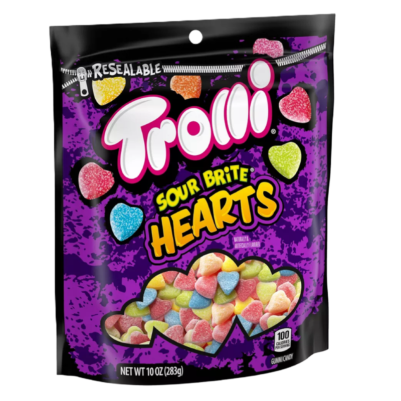 Trolli Sour Brite Gummy Hearts 10.0oz