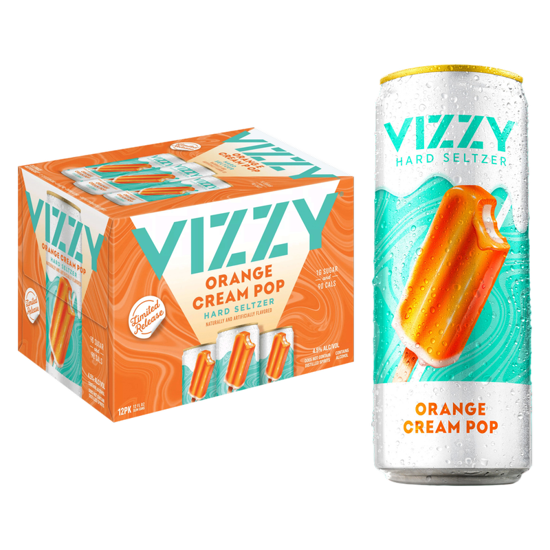 Vizzy Cream Pop Variety Pack 12pk 12oz Can