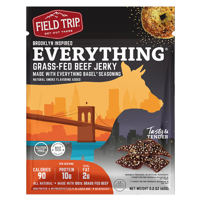 Field Trip Everything Bagel Seasoned Beef 2.2oz Bag