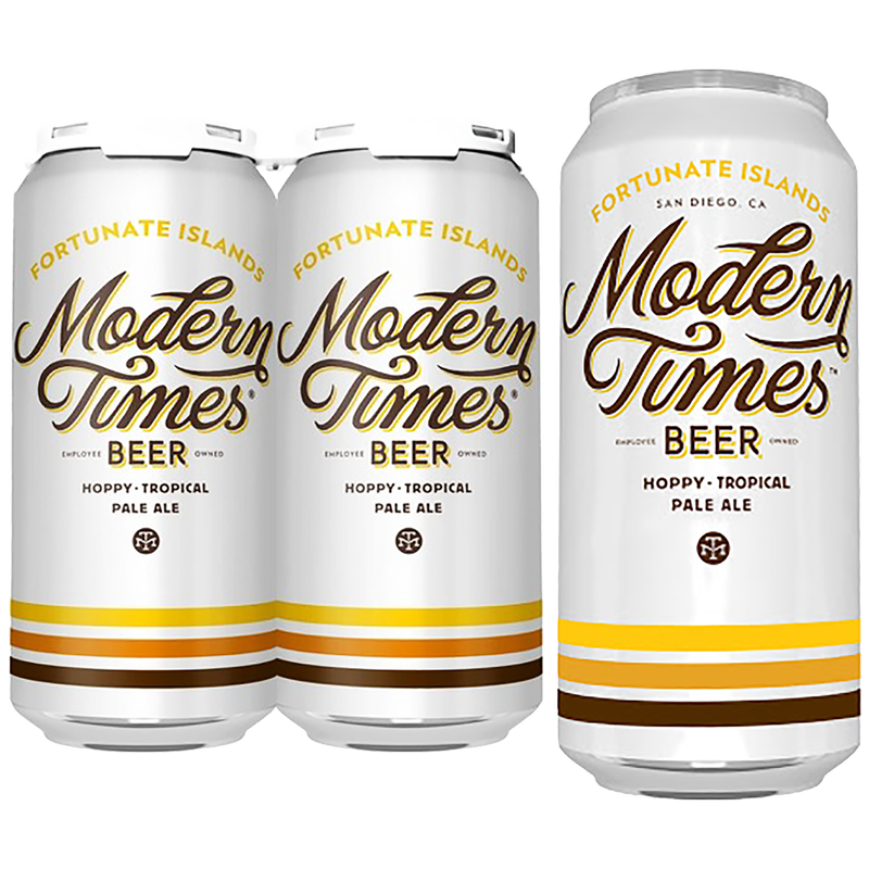 Modern Times Fortunate Islands Pale Ale 4pk 16oz Can 5.0% ABV