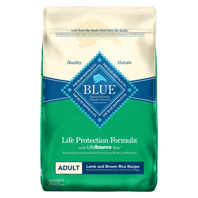 Blue Buffalo Adult Lamb & Brown Rice Dry Dog Food 6lb
