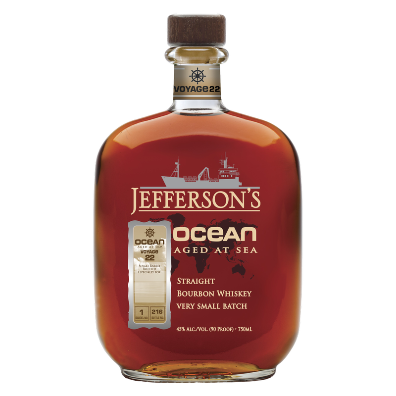 Jefferson's Ocean Wheated Bourbon 750ml