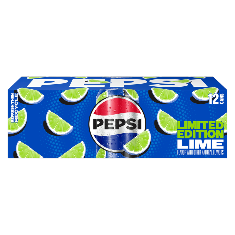 Pepsi Lime 12oz 12pk