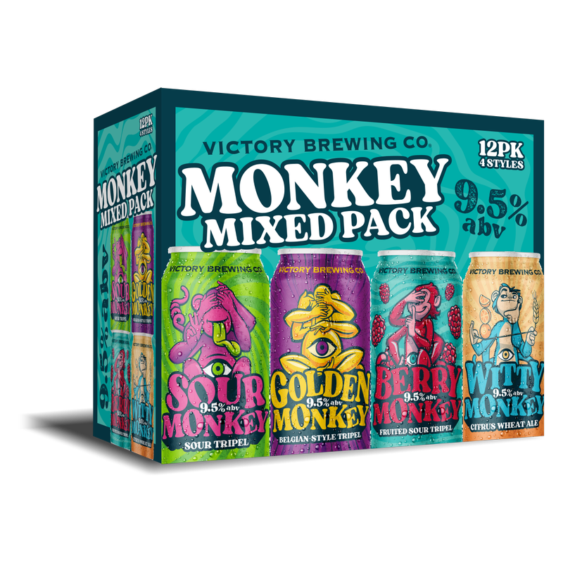 Victory Mystical Monkey Variety Pack 12pk 12oz Can 9.5% ABV