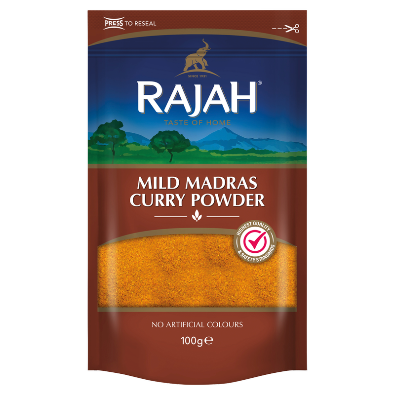 Rajah Mild Madras Curry Powder, 100g