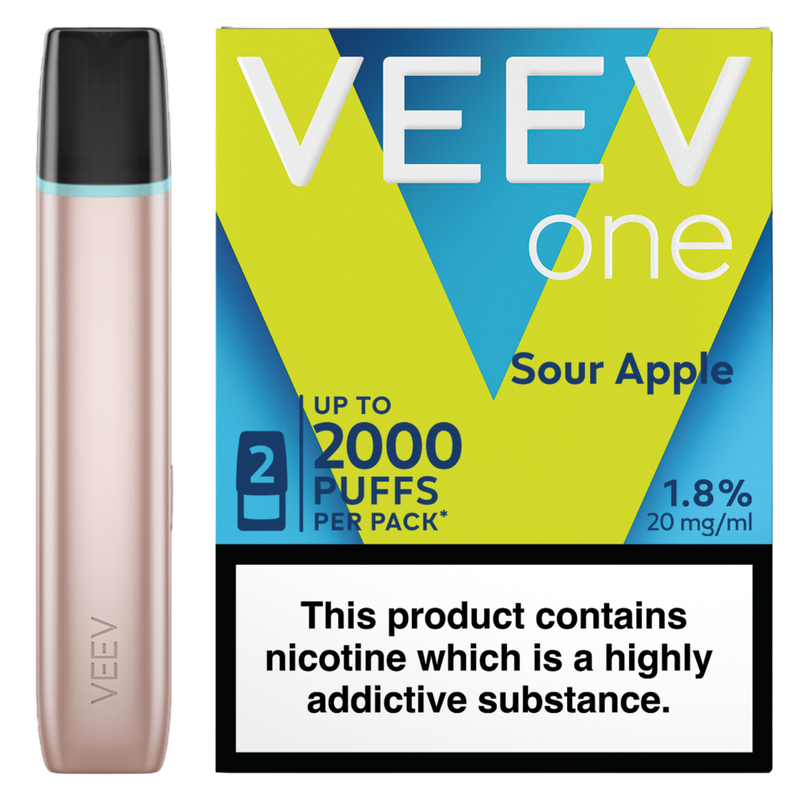 Veev One Luscious Pink & Sour Apple Bundle