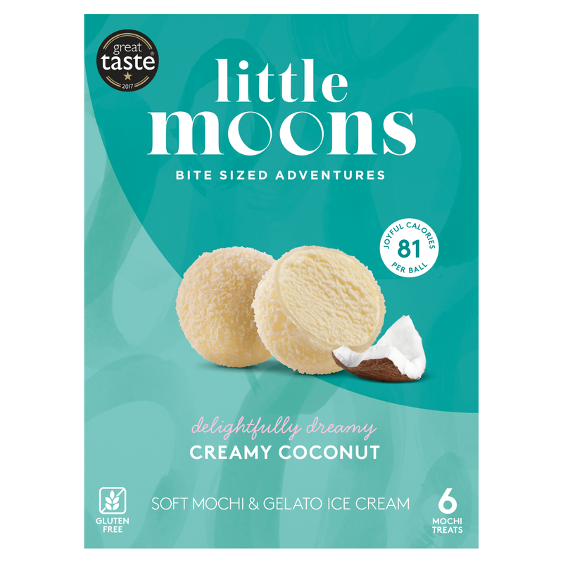 Little Moons Creamy Coconut Mochi Ice Cream, 192g
