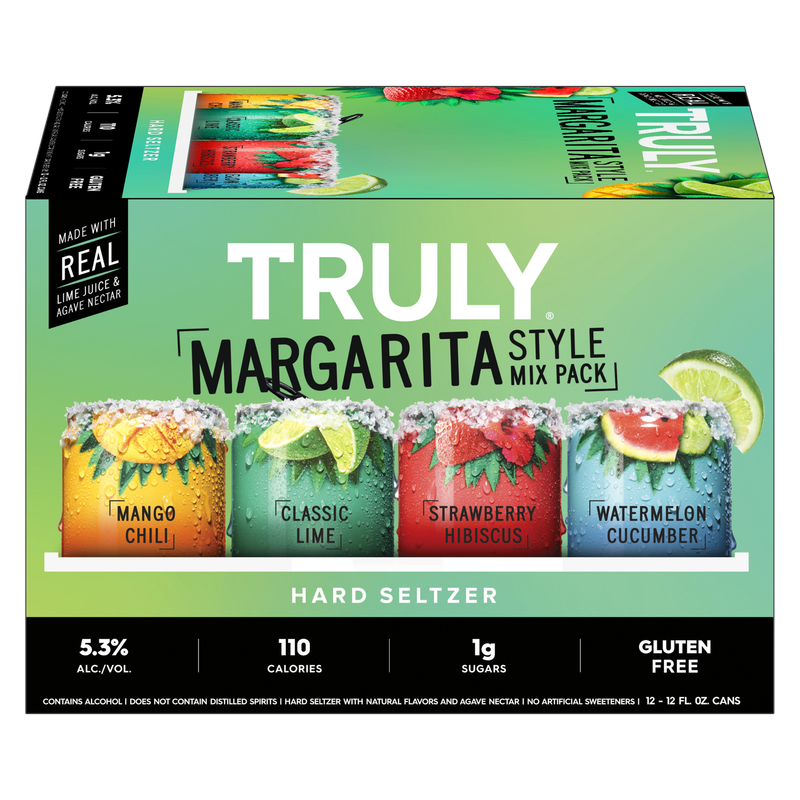 TRULY Margarita Style Variety 12pk 12oz Can 5.3% ABV