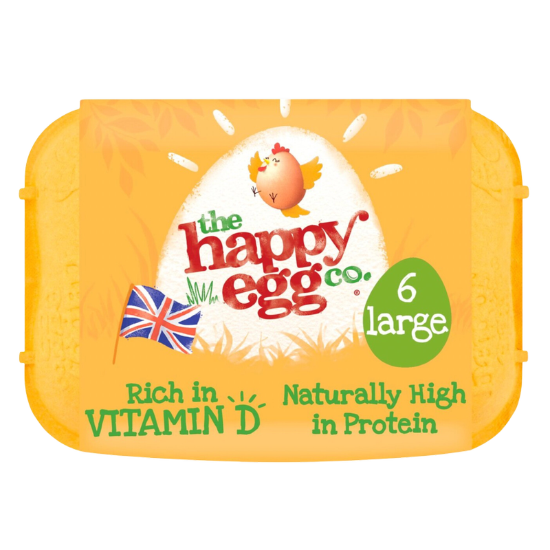 Happy Egg Co Free Range Large, 6pcs