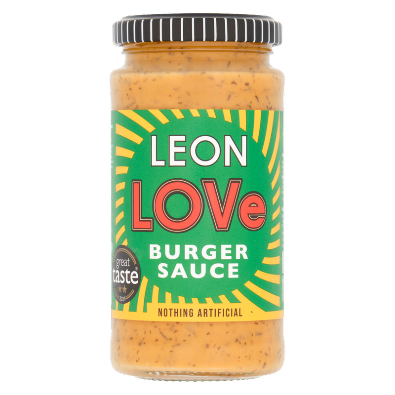 Leon Love Burger Sauce, 240ml