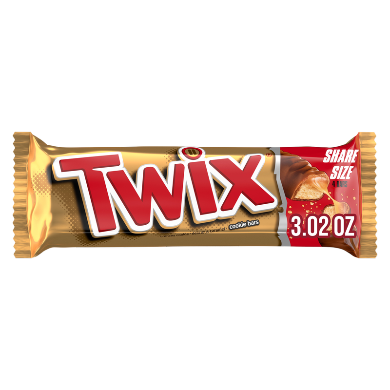 Twix Caramel Bar Share Size 3.02oz
