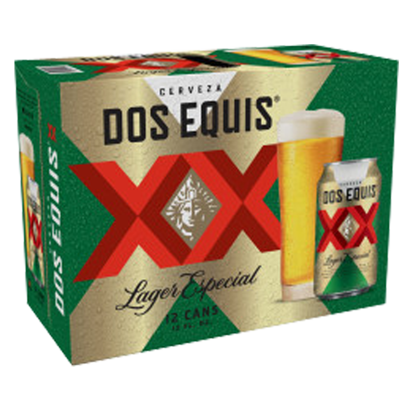 Dos Equis Lager 12pk 12oz Can 4.2% ABV