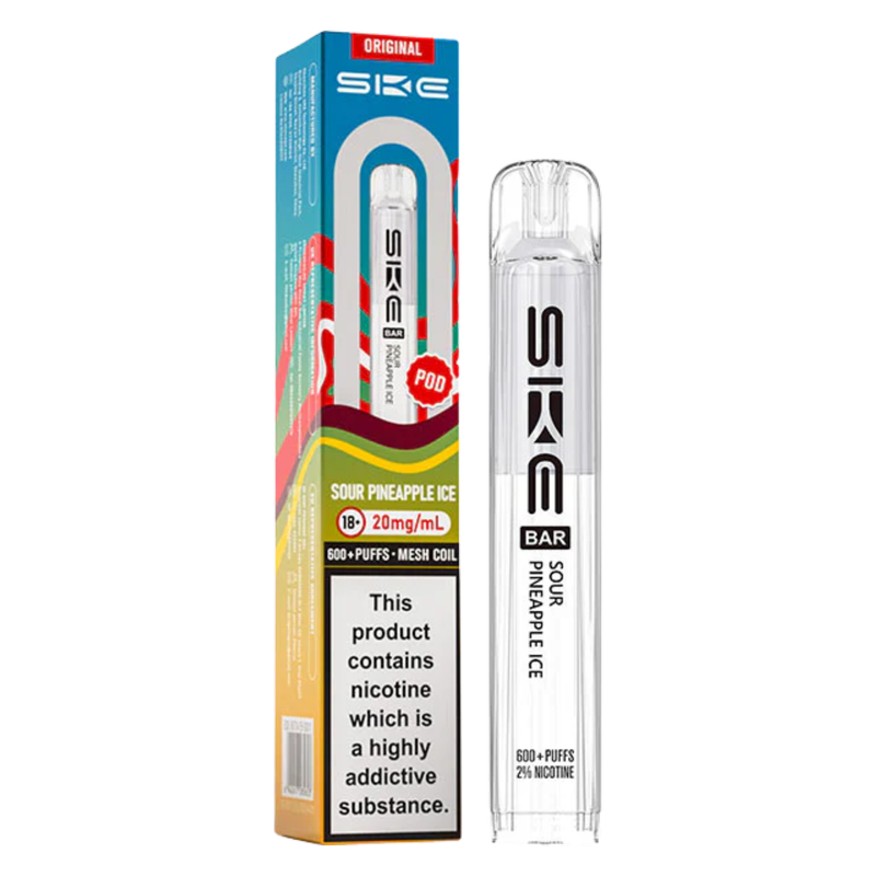 SKE BAR 600 Sour Pineapple Ice 20mg/ml, 1pcs
