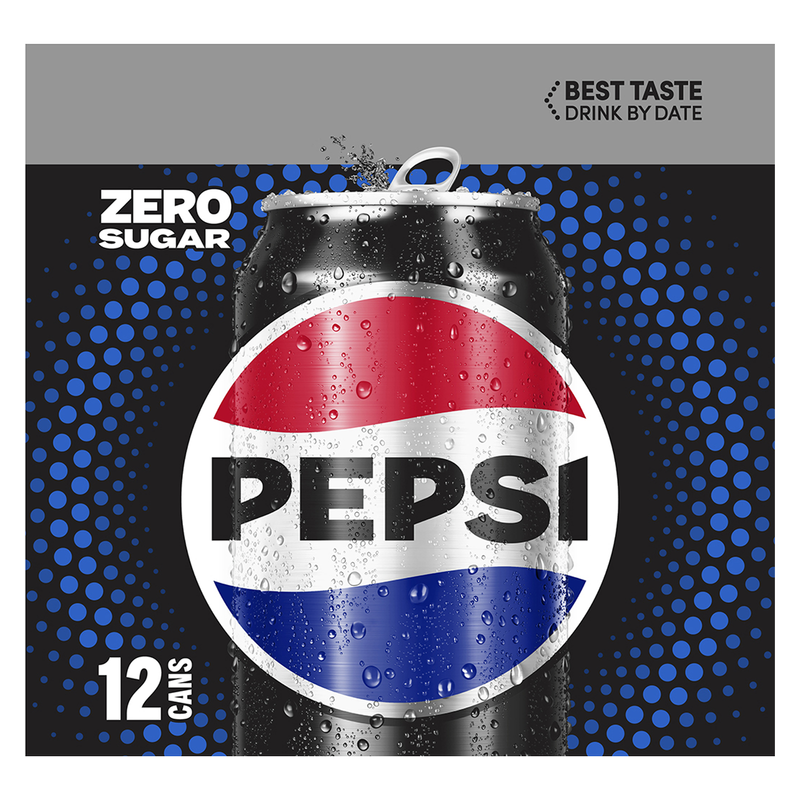 Pepsi Zero Sugar 12pk 12oz Can