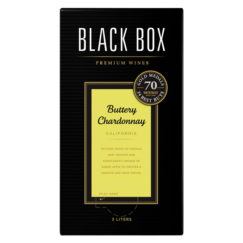Black Box Buttery Chardonnay 3L Box 13.5% ABV