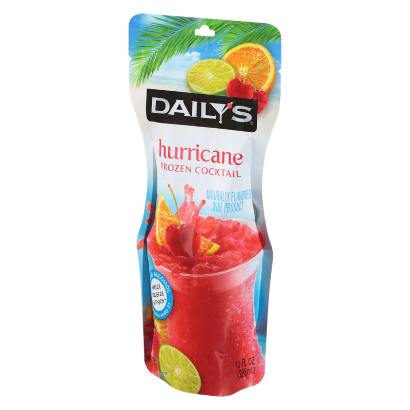 Daily's Hurricane Frozen Cocktail Single 10oz Pouch 5% ABV