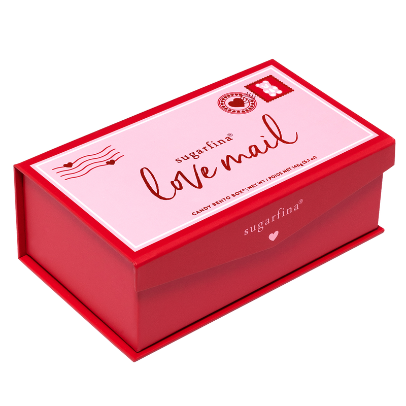Sugarfina Love Mail Valentine's Day 2pc Bento Box 7.1oz