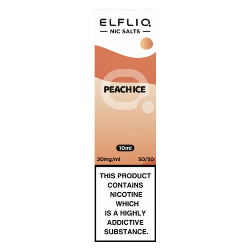 Elfliq Peach Ice Nic Salt E-Liquid 20mg/ml, 1pcs