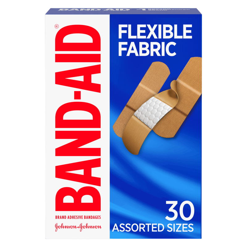 Band-Aid Flex Fabric Assorted 30ct