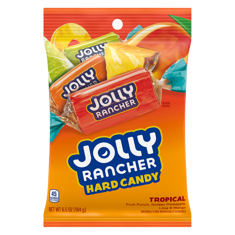 Jolly Rancher Hard Candy Tropical, 6.5 oz