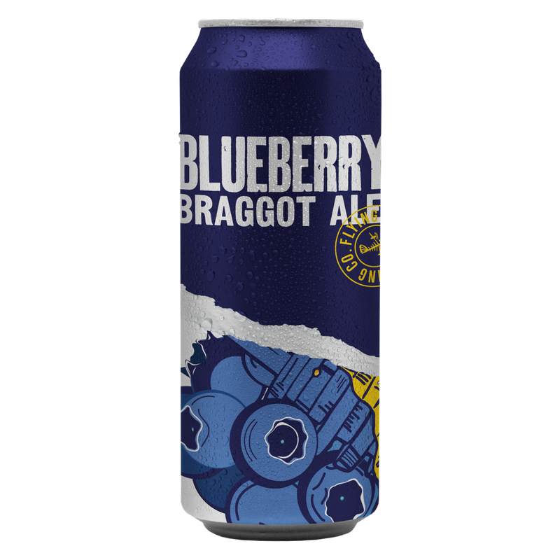 Flying Fish Blueberry Braggot Ale 4pk 16oz Cans 12% Abv