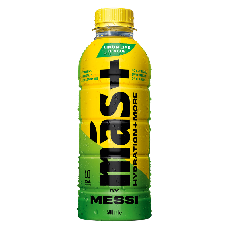 Mas+by Messi Limon Lime League, 500ml