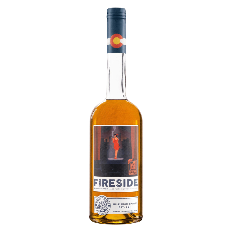 Mile High Fireside Whiskey Old Fashioned 750ml