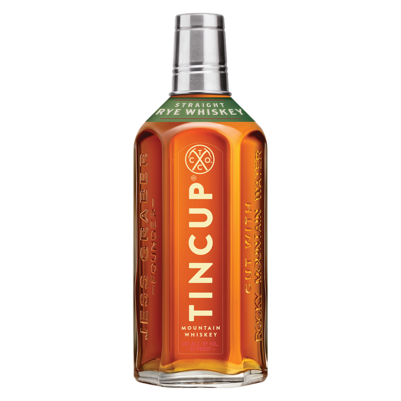 Tincup Rye Whiskey 750ml (90 Proof)