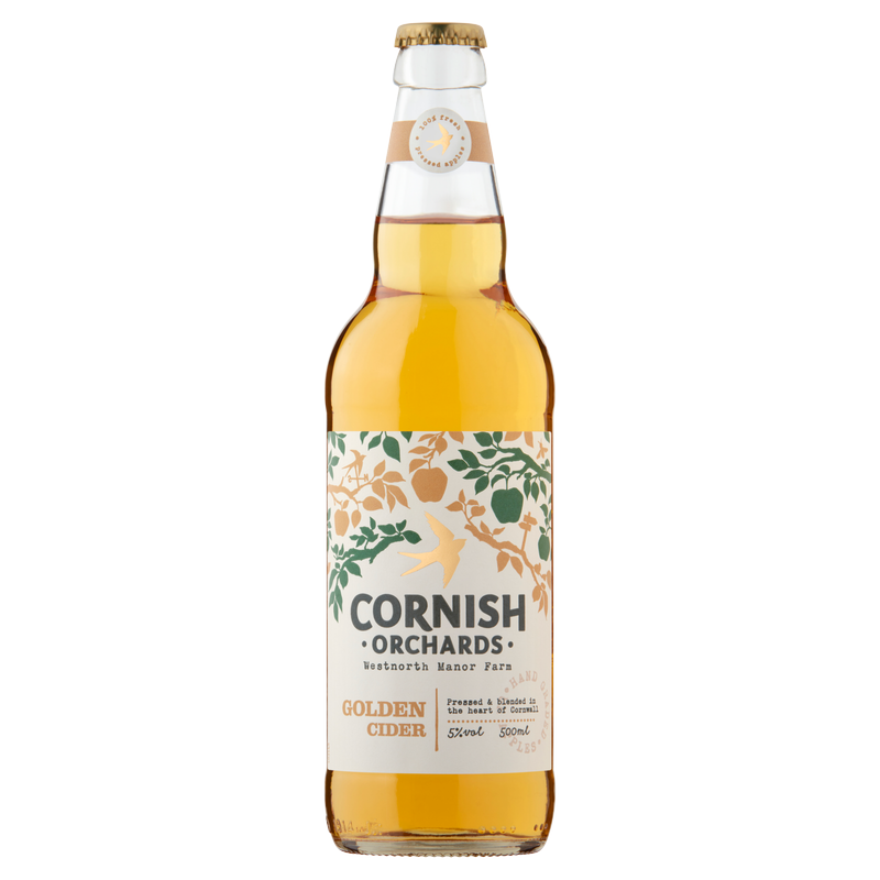 Cornish Orchards Gold Cider, 500ml