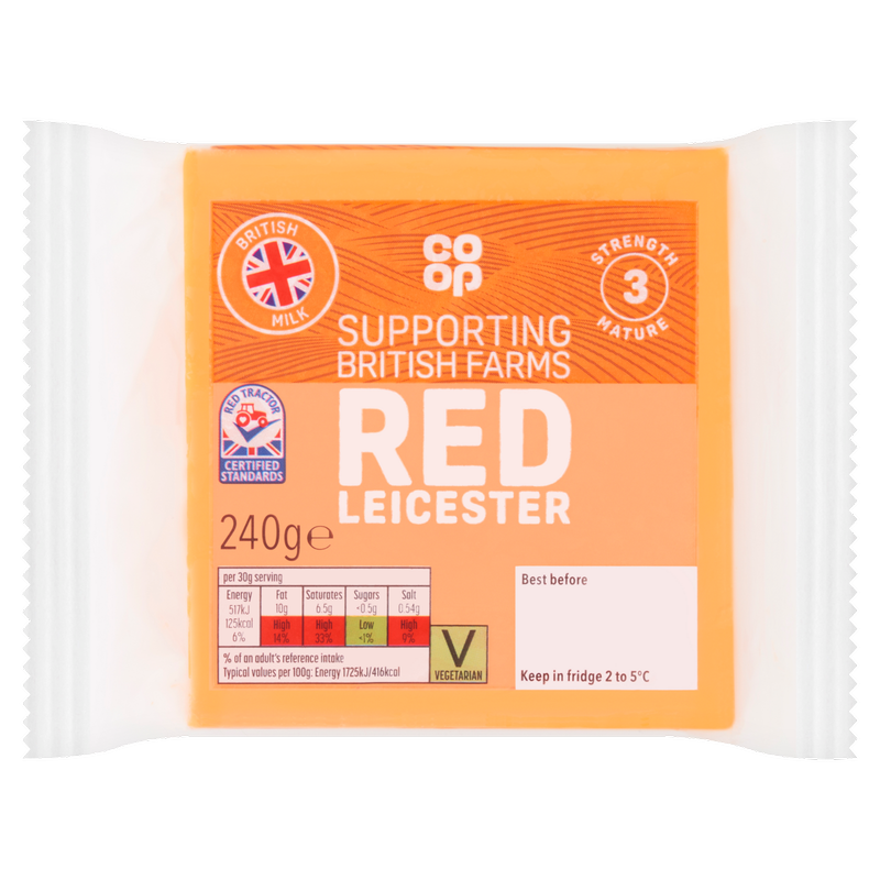 Co-op Red Leicester, 240g