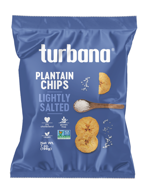 Turbana Lightly salted Plantain Chips 7oz Bag