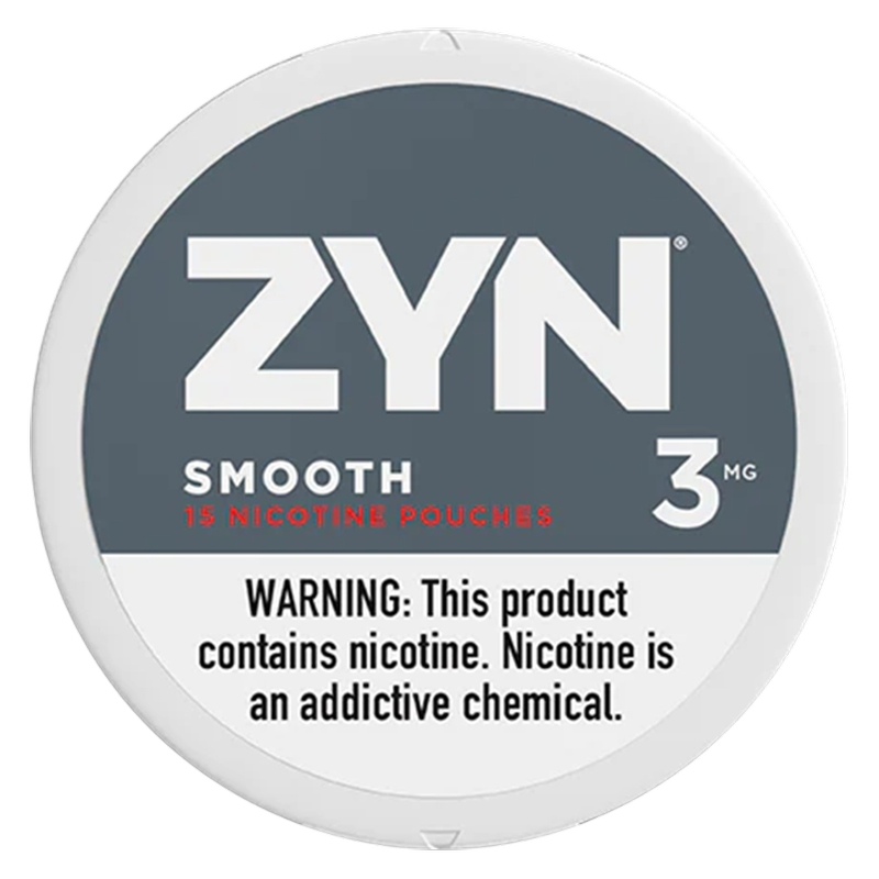 Zyn Nicotine Pouches Smooth 3mg