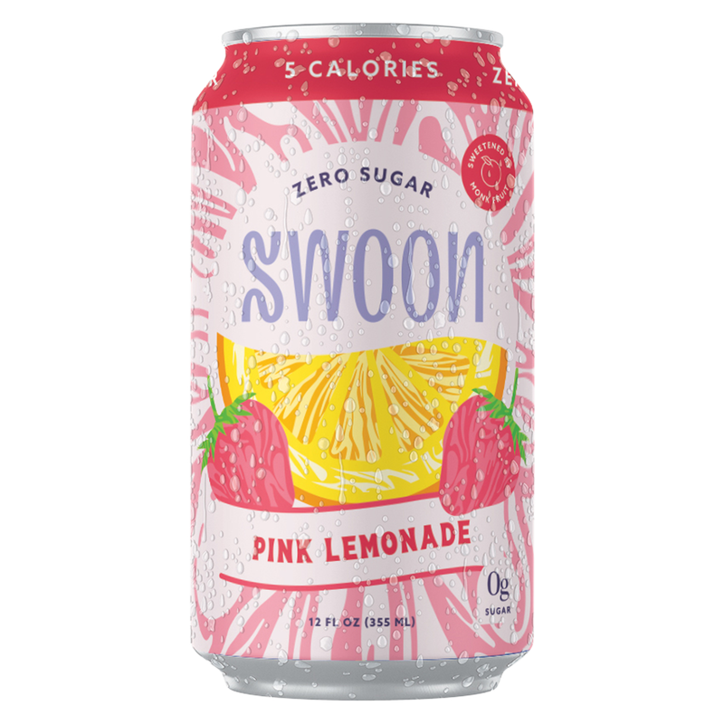 Swoon Pink Lemonade 12oz can