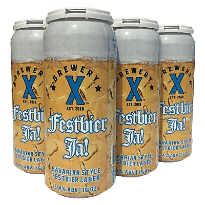 Brewery X Festbier Ja! 6pk 16oz Can