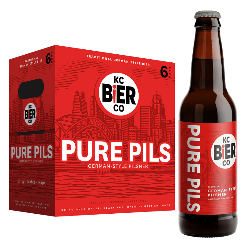 KC Bier Pure Pils 6pk 12oz 4.8% ABV