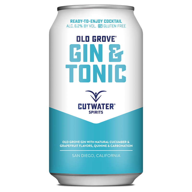 Cutwater Gin & Tonic 4pk 12oz Can 6.2% ABV