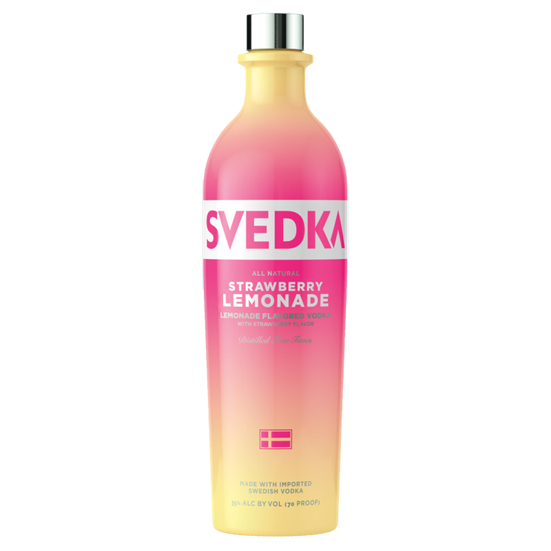 Svedka Strawberry Lemonade Vodka 200ml (70 Proof)