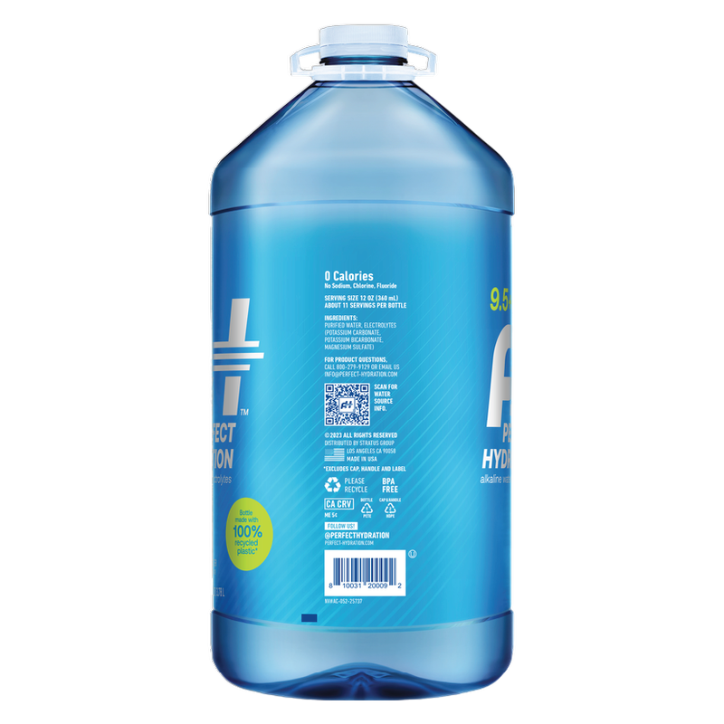 Perfect Hydration pH 9.5 Water 1 Gallon