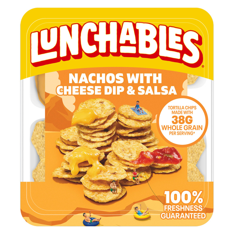 Lunchables Nachos with Cheese Dip and Salsa - 4.4oz