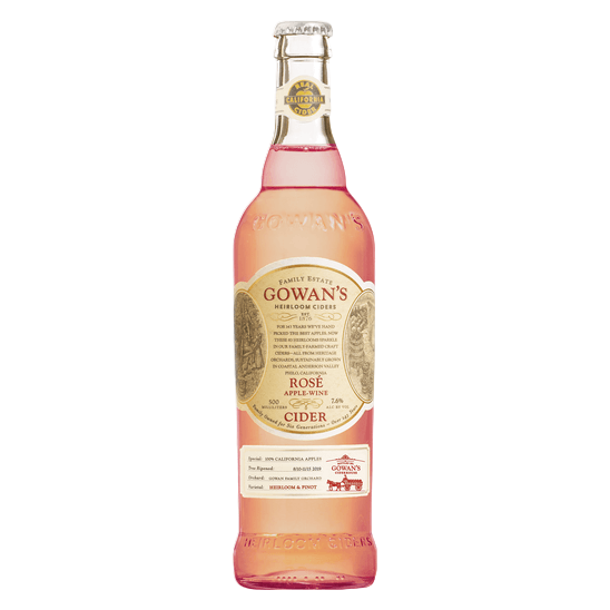 Gowan's Heirloom Ciders Rose Applewine Heirloom Cider (500 ML BTL)