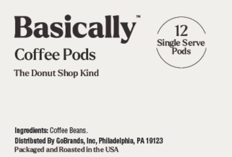 Basically Donut Shop Coffee Pods - 12 ct
