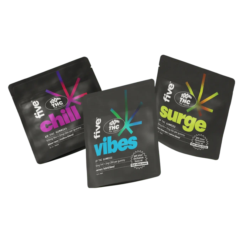 Five High Potency 10ct Variety Bundle