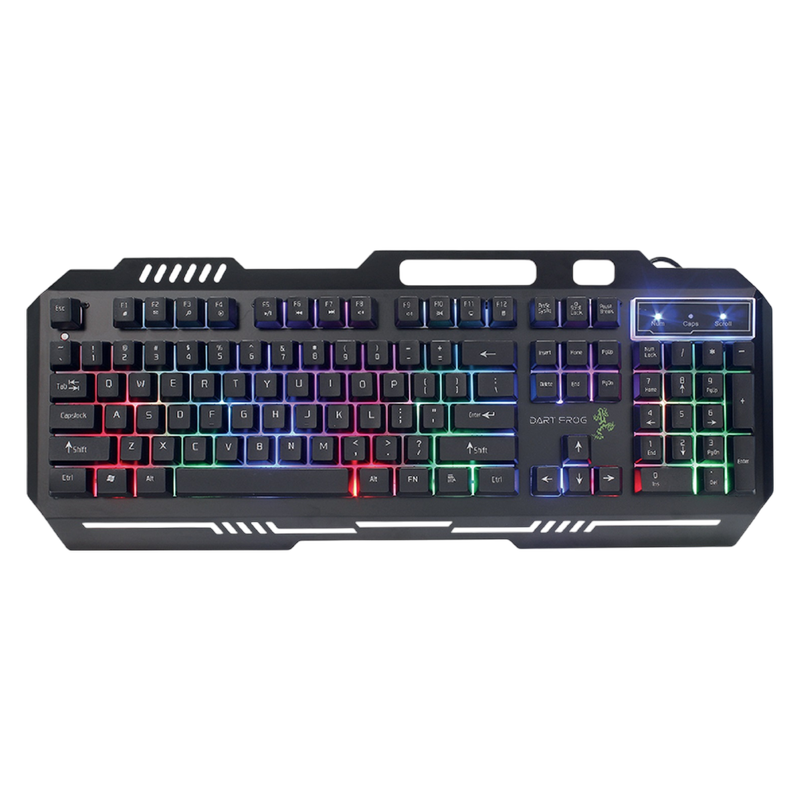 Dart Frog Metal Gaming Keyboard