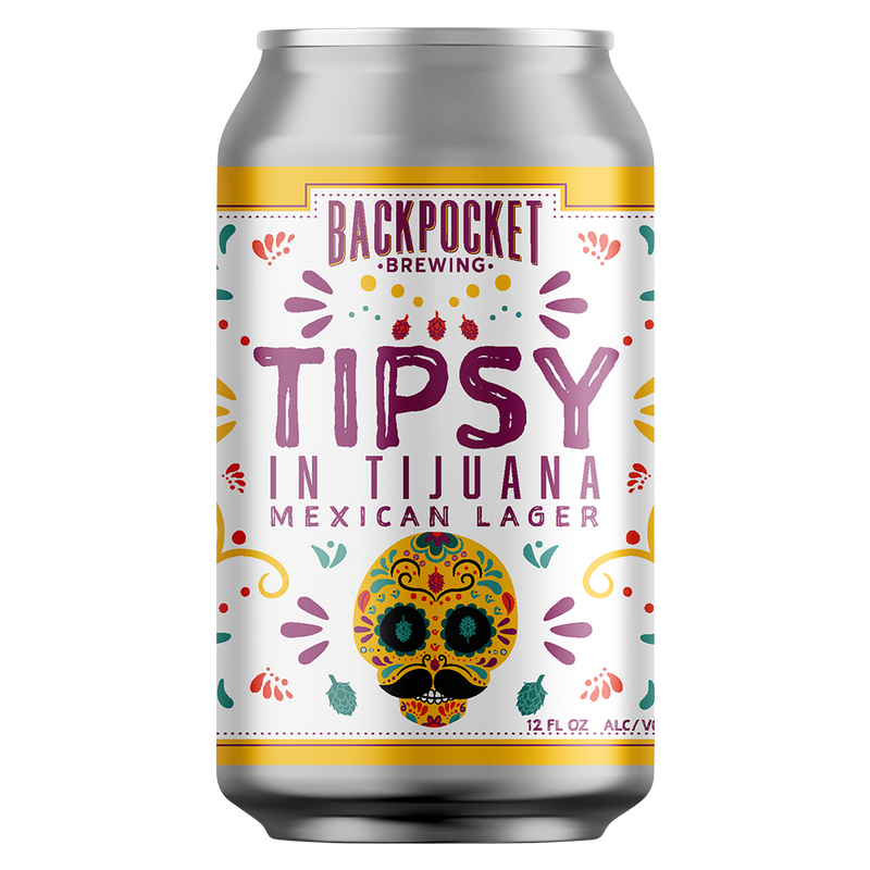 Backpocket Tipsy in Tijuana Mexican Lager 6pk 12oz 4.9% ABV