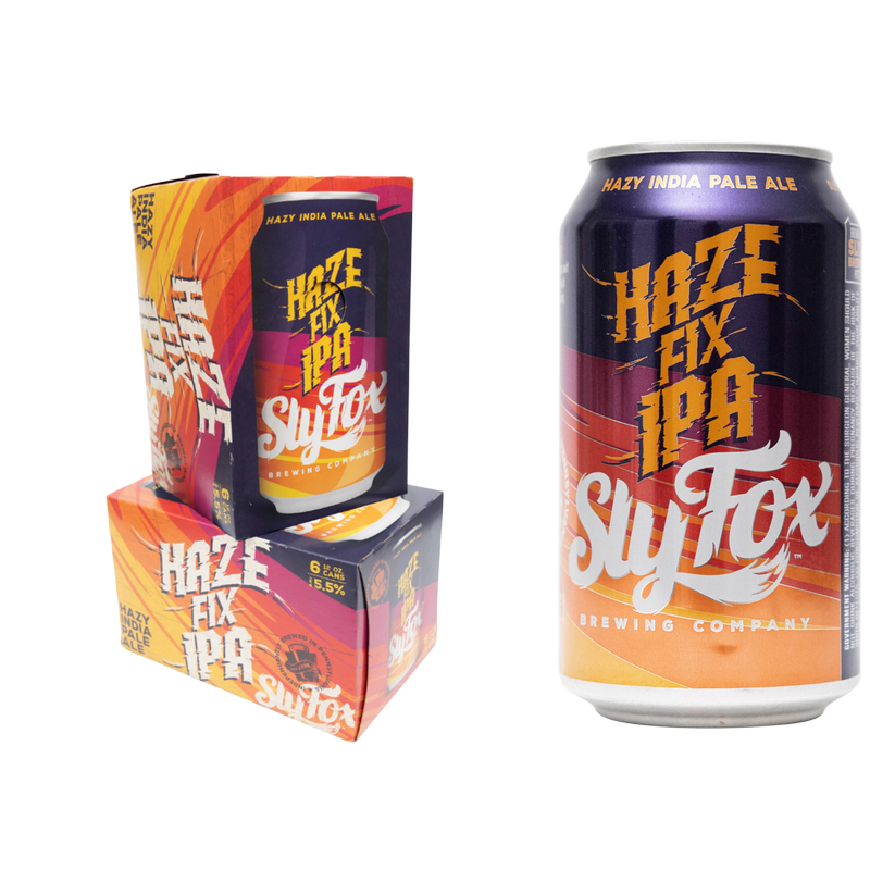 Sly Fox Brewing Haze Fix IPA 6pk 12oz Can 5.5% ABV