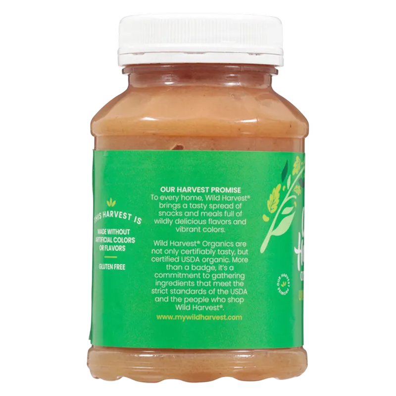 Wild Harvest Organic Unsweetened Apple Sauce, 23oz. 