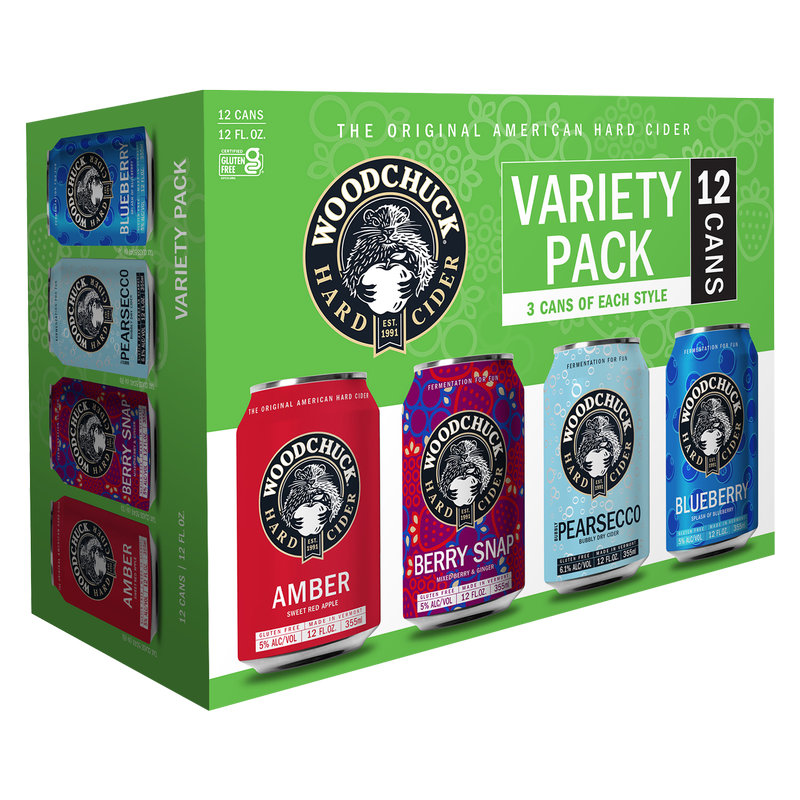 Woodchuck Variety Pack 12pk 12oz Can Multi ABV