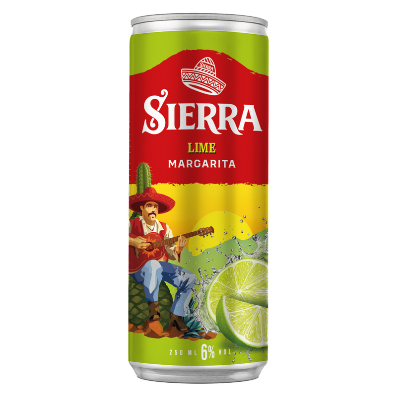Sierra Lime Margarita, 250ml