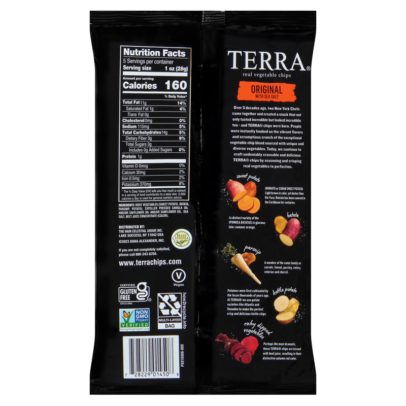 Terra Chips Original Sea Salt Vegetable Chips 5oz