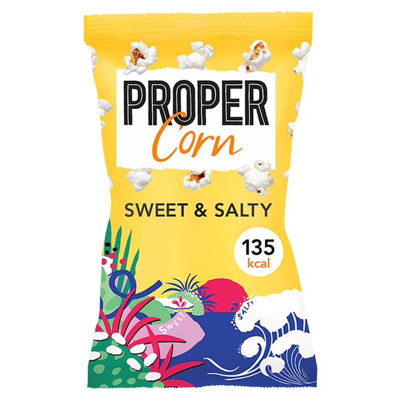 Propercorn Sweet & Salty Popcorn, 30g
